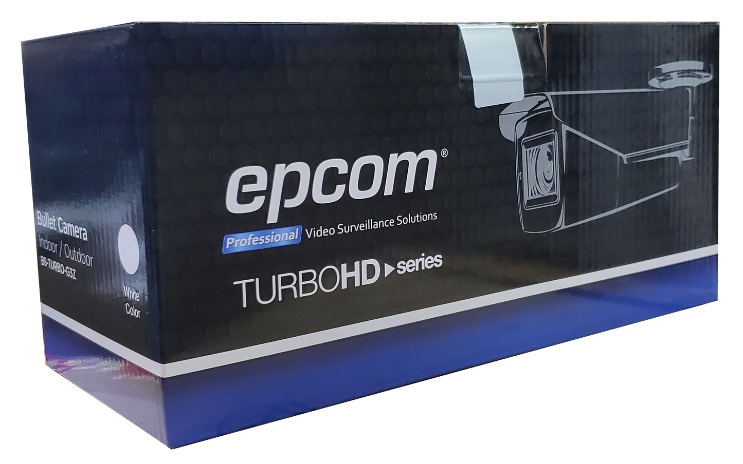 CAMARA ANALOGA BALA EPCOM TURBOHD 2MP, LENTE MOT 2.7MM, 70 MTS IR, IP67, METALICA,