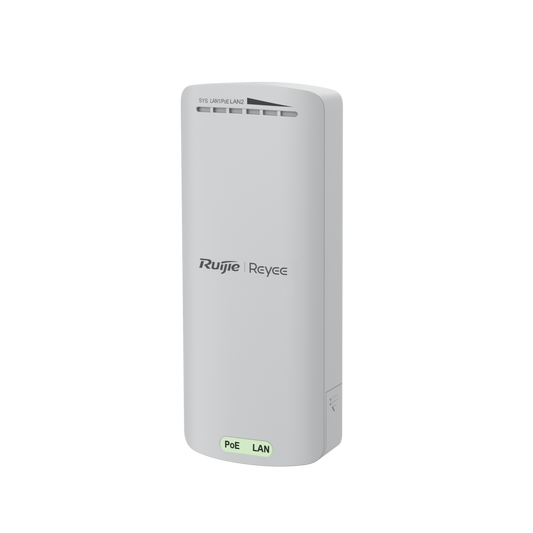 KIT COMPLETO PUNTO A PUNTO RUIJIE, DISTANCIA 500M, 2.4GHZ, 300MBPS, IP65, ANTENAS DIRECCIONABLES