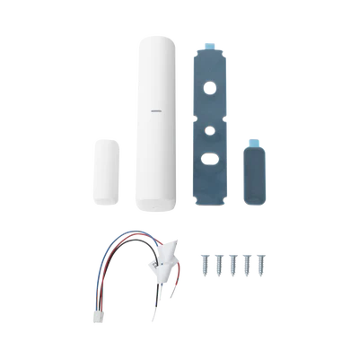 Contacto Magnético Inalámbrico Epcom AX + 2 zonas cableadas 3 en 1.