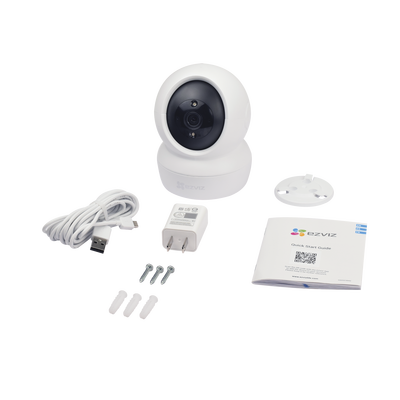 Mini Cámara Ezviz PTZ 2MP Wifi / Seguimiento Inteligente / Micrófono Integrador / Interior.
