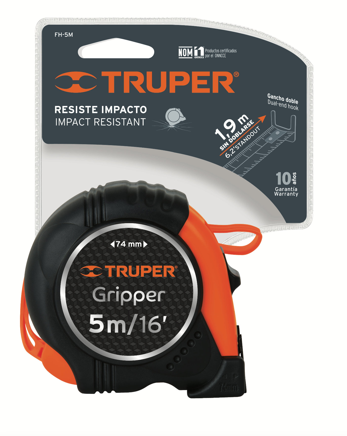 Metro Truper 5 Metros Gripper FH-5M.