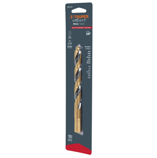 Broca para Hierro Truper / 5/16X5 pulgadas.