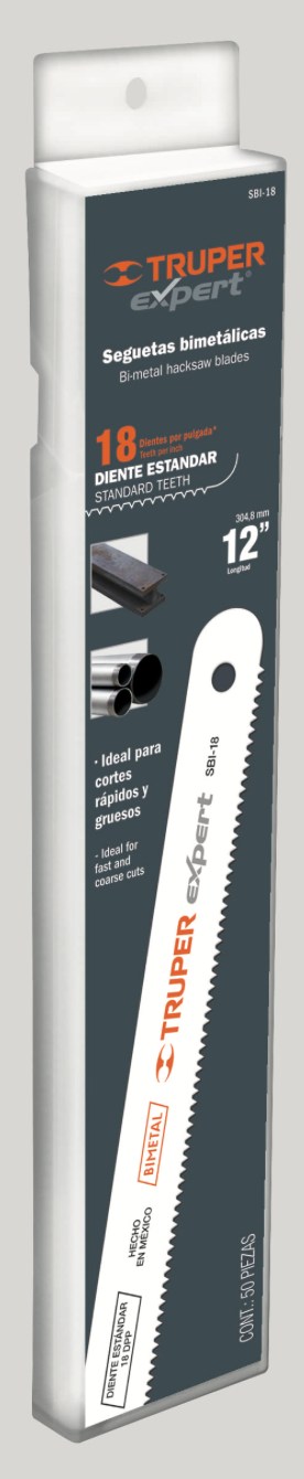 Segueta Truper SBI-18 Bimetal.
