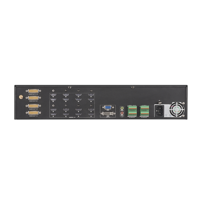 Decodificador de Video de 16 Salidas HDMI 4K / Soporta hasta 128 Canales de Video Simultáneos / Videowall