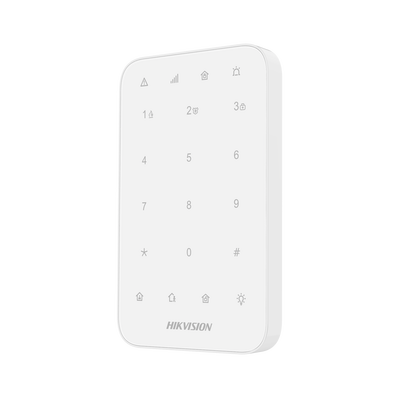 Teclado Inalámbrico Hikvision AXPRO para Armado y Desarmado.
