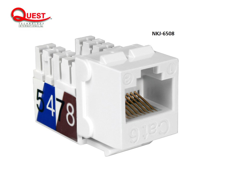 Jack RJ45 Cat6 Quest NKJ-6502
