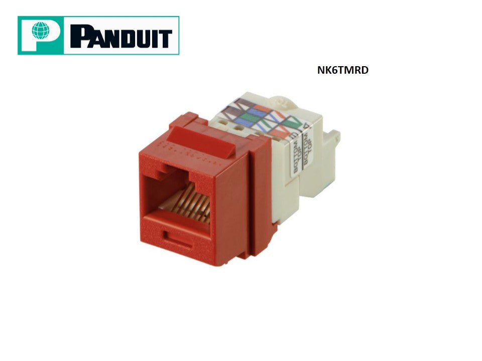 Jack RJ45 Cat6 azul Netkey Panduit NK6TMBU