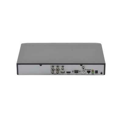 DVR Epcom 4MP de 4 Canales / Detección de Rostros / + 2 Canales IP / Evita faltas Alarmas