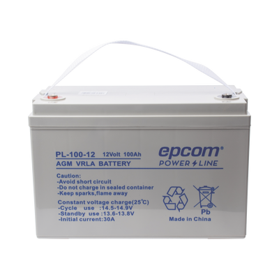 Batería 12V / 100 AH / AGM-VRLA / Uso en Aplicación Fotovoltaica /Terminales Tipo T12 ( HEX )