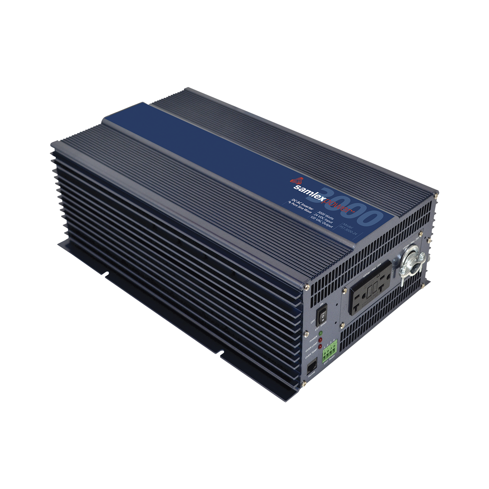 Inversor de Corriente Onda Pura 3000w / Ent: 24vcd / Sali: 120vca / 60hz