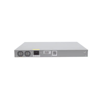 Switch Ruijie Administrable de 48 Puertos Gigabit POE + 4 SFP+ para Fibra 10 GB / 370W.