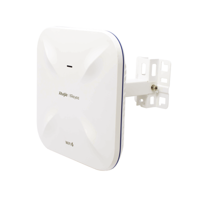 Punto de Acceso Ruijie Wi-Fi 6 Industrial para Exterior / 360° / Filtros Anti Interferencia y Auto Optimización