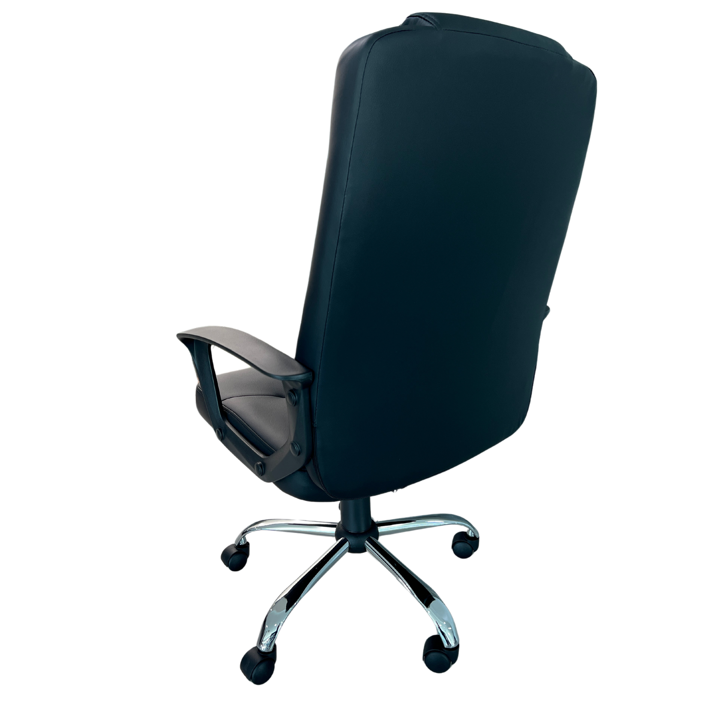 SILLA EJECUTIVA SIT, RESPALDAR ALTO, PIEL SINTETICA, 250 LBS, BASE CROMADA