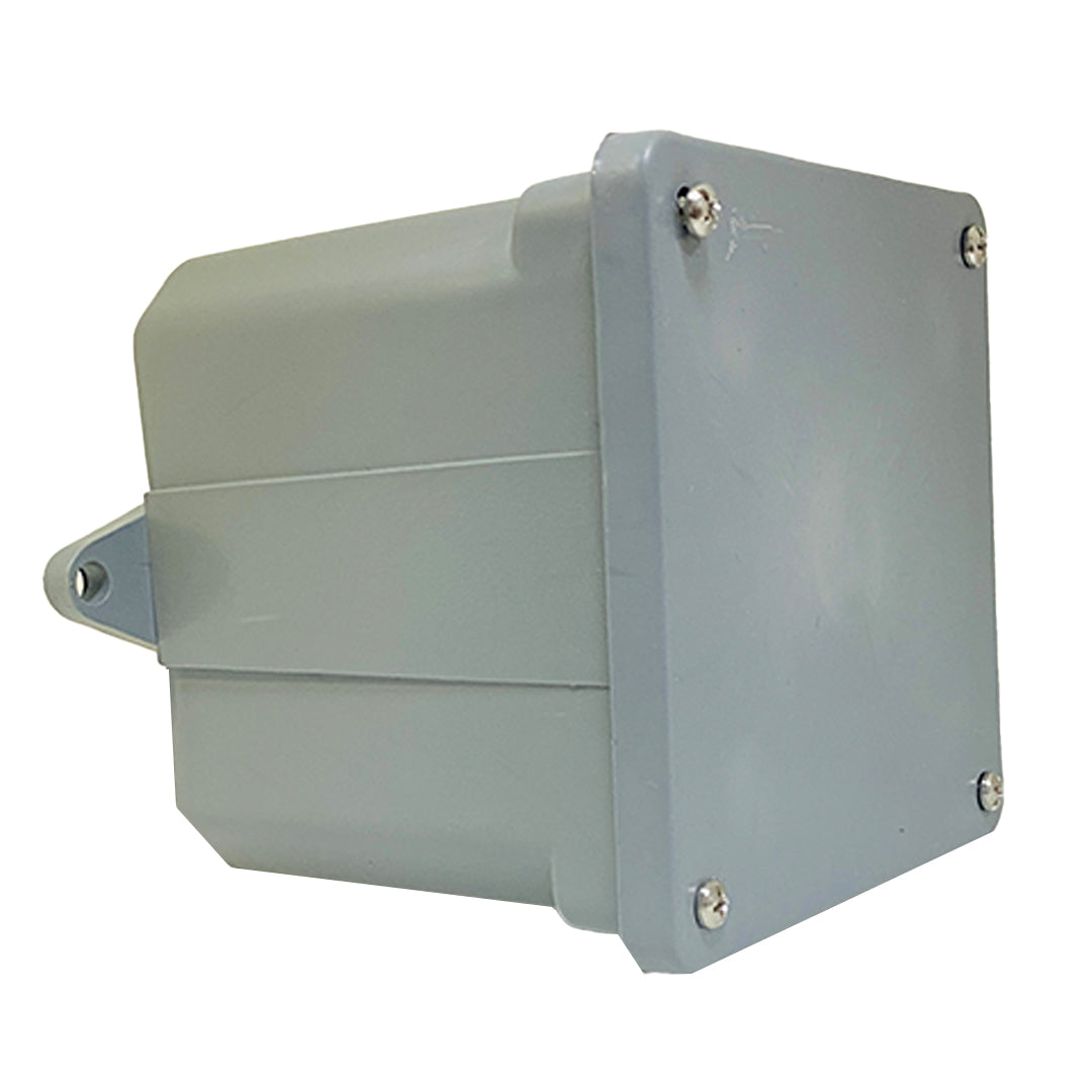 CAJA SKYLINK 4X4X4 DE REGISTRO PVC COLOR GRIS / EXTERIOR /  PESADA