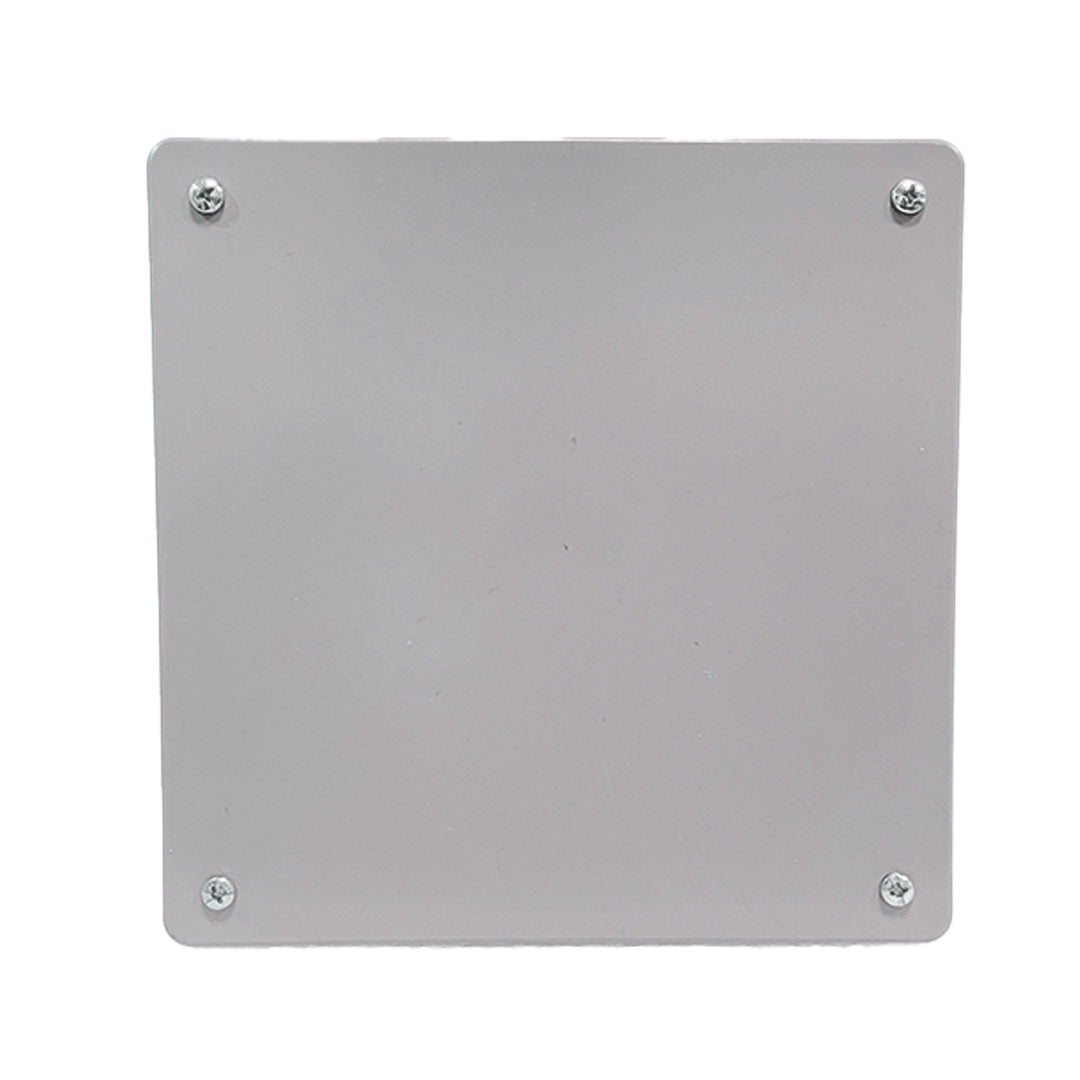 CAJA SKYLINK 6X6X4 DE REGISTRO PVC COLOR GRIS / EXTERIOR / PESADA