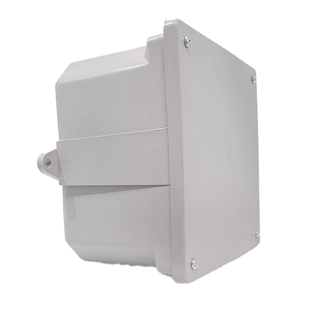 CAJA SKYLINK 6X6X4 DE REGISTRO PVC COLOR GRIS / EXTERIOR / PESADA