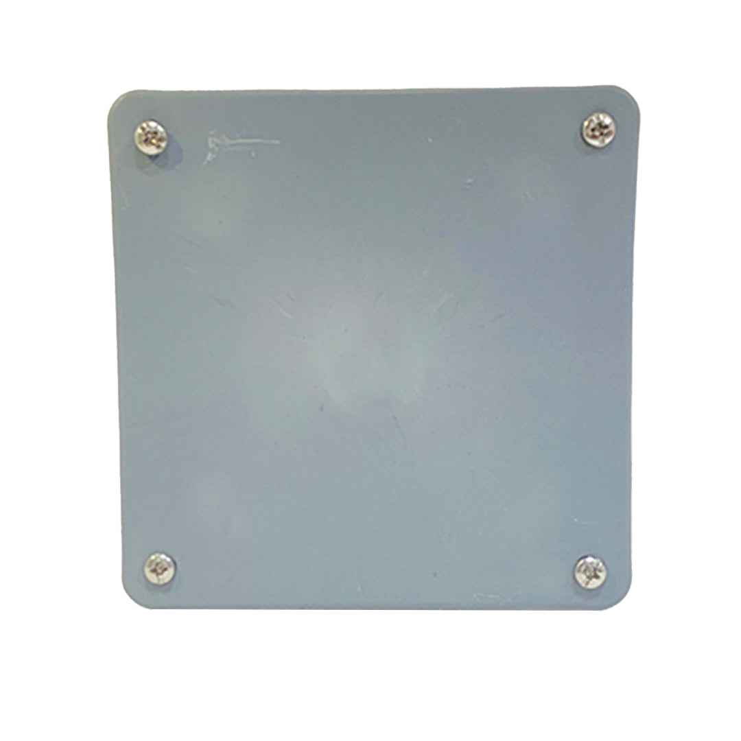CAJA SKYLINK 8X8X4 DE REGISTRO PVC COLOR GRIS / EXTERIOR / PESADA