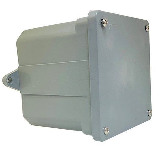 CAJA SKYLINK 8X8X4 DE REGISTRO PVC COLOR GRIS / EXTERIOR /  PESADA