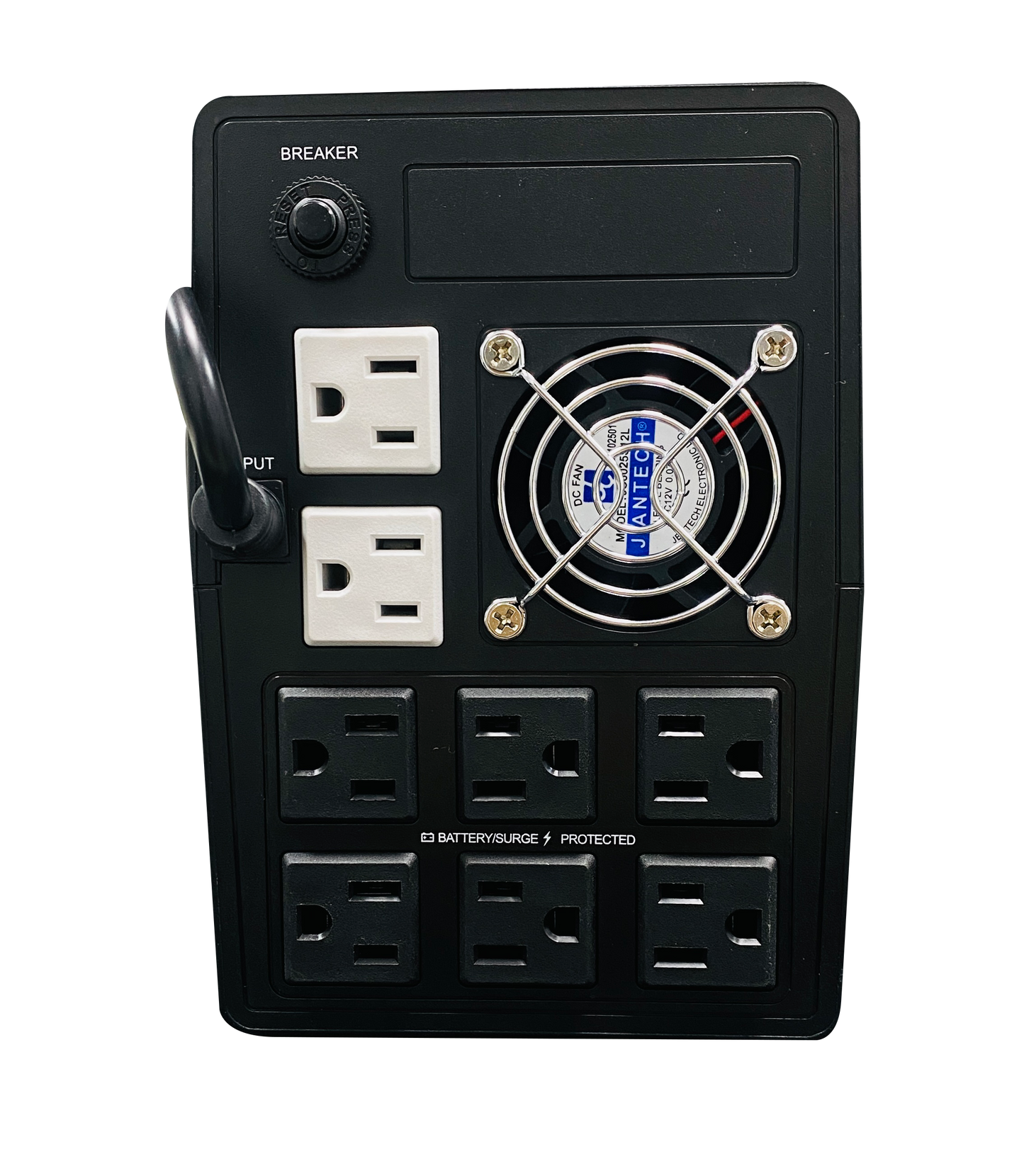 BATERIA UPS SKYLINK DE 1500VA/900W, LÍNEA INTERACTIVA ENTRADA/SALIDA 120 VCA,  REGULADOR DE VOLTAJE
