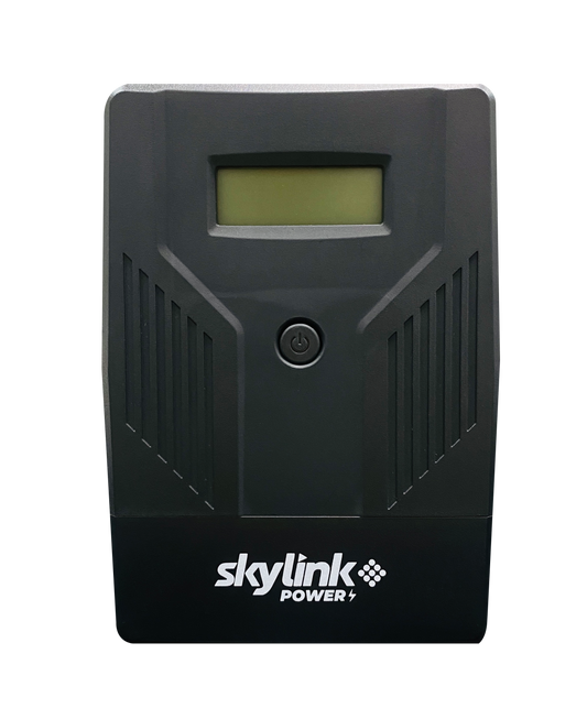 BATERIA UPS SKYLINK DE 2000VA/1200W, LÍNEA INTERACTIVA ENTRADA/SALIDA 120 VCA,  REGULADOR DE VOLTAJE