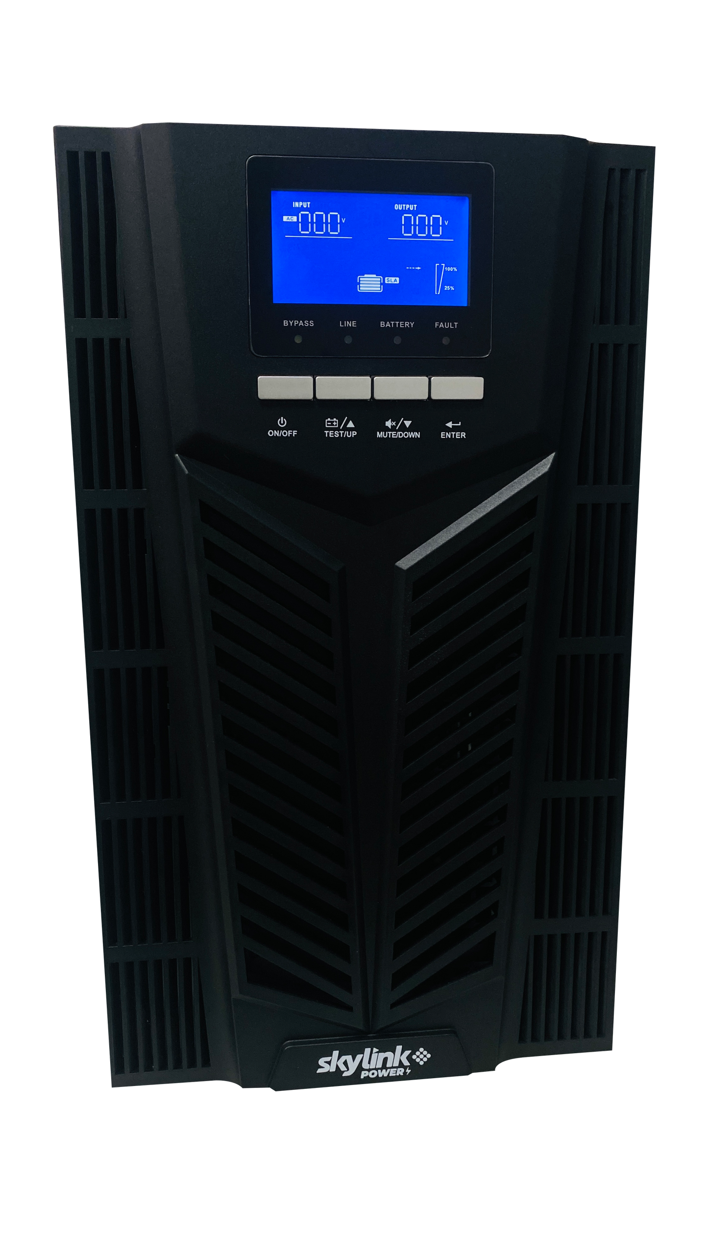BATERIA UPS SKYLINK ONLINE DE 3000VA/2700W, LÍNEA INTERACTIVA ENTRADA/SALIDA 120 VCA