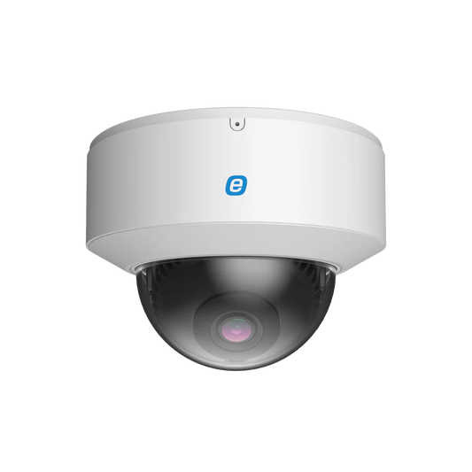 Cámara Domo IP 8 MP EPCOM GEN3, POE, 30M IR, IP67, Lente 2.8 MM, Metálica, NDAA Certificado