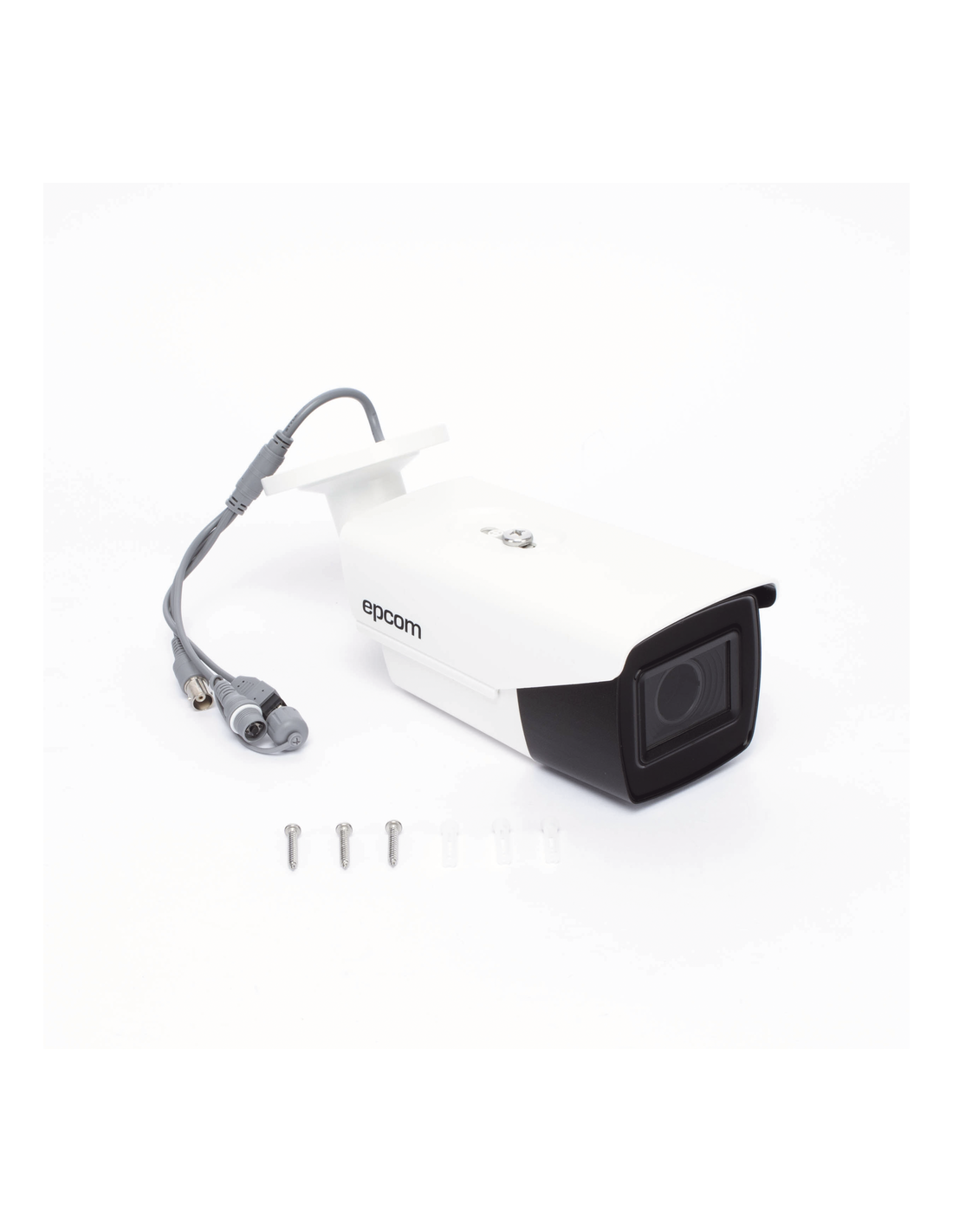 CAMARA ANALOGA BALA EPCOM TURBOHD 2MP, LENTE MOT 2.7MM, 70 MTS IR, IP67, METALICA,