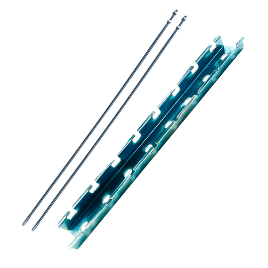 KIT DE ANCLAJE NEWLINK P/TECHO DE 12" (2 VARILLA DE 1MT, 4 TUERCAS, 2 EXPANSOR, 1SOPORTE)ESCALERILLA