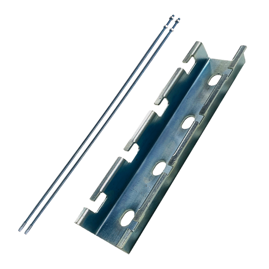 KIT DE ANCLAJE NEWLINK P/TECHO DE 4"(2 VARILLA DE 1MT, 4 TUERCAS, 2 EXPANSOR, 1 SOPORTE) ESCALERILLA