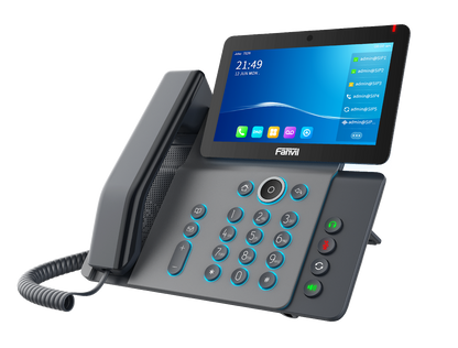 VIDEOTELEFONO IP INTELIGENTE FANVIL, ANDROID 9.0, 20 LINEAS SIP, POE, WIFI INTEGRADO, CAMARA 5MP