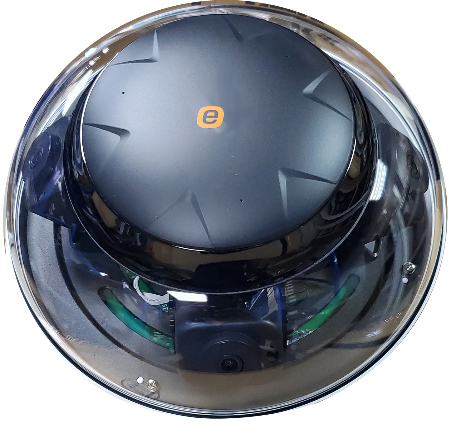 CAMARA BALA IP PANORAMICA EPCOM E-SERIES GEN3, 8MP, 180º, 4 LENTES DE 2MP, 65FT IR, IP67, METAL, POE