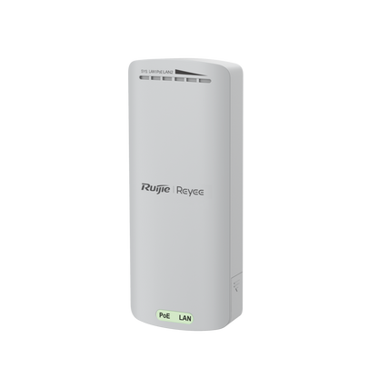 KIT COMPLETO PUNTO A PUNTO RUIJIE, DISTANCIA 500M, 2.4GHZ, 300MBPS, IP65, ANTENAS DIRECCIONABLES