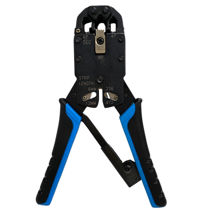 CRIMPADORA TENAZA DE RED 3 EN 1, ALICATE PARA CONECTOR RJ45 Y RJ11 LINKBASIC