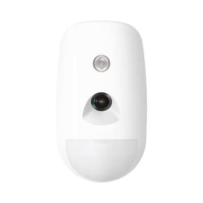 Detector con Cámara Cableada con PIR / Inmunidad a Mascotas / Rango de Detección de 12 mts.