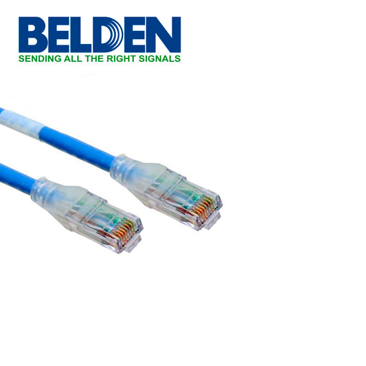 Patch Cord UTP Belden Cat6 Azul 7ft.