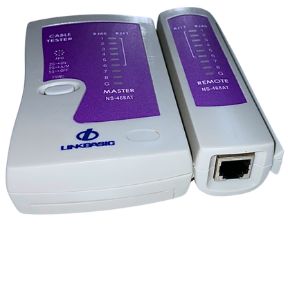 TESTER LINKBASIC PARA CABLE LAN UTP/STP DE 4 Y 2 PARES (10/100 BASE-T)