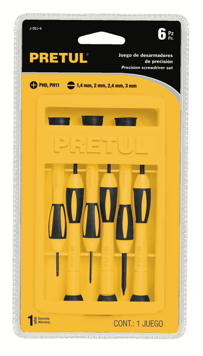 Mini Desarmadores de Precision Relojero / Pretul.
