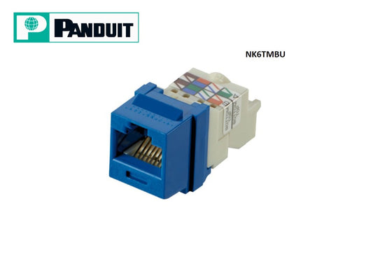 Jack RJ45 Cat6 azul Netkey Panduit NK6TMBU