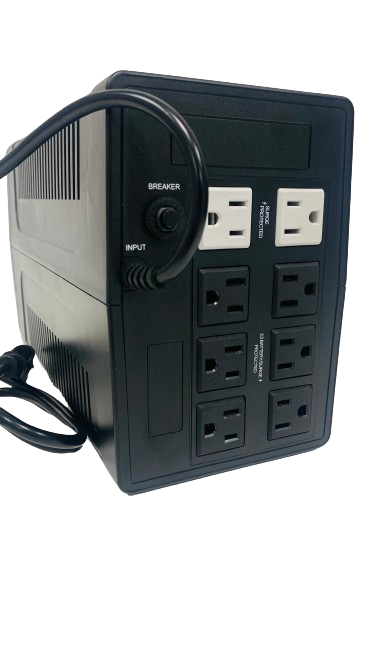 BATERIA UPS SKYLINK DE 1200VA/720W, LÍNEA INTERACTIVA ENTRADA/SALIDA 120 VCA,  REGULADOR DE VOLTAJE