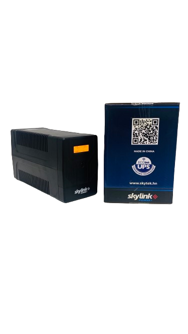 BATERIA UPS SKYLINK DE 1200VA/720W, LÍNEA INTERACTIVA ENTRADA/SALIDA 120 VCA,  REGULADOR DE VOLTAJE