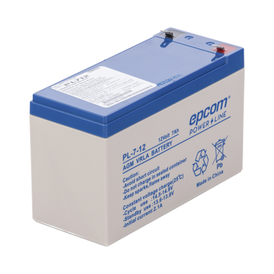 Batería Epcom AGM / 12VCD / 7AMP.