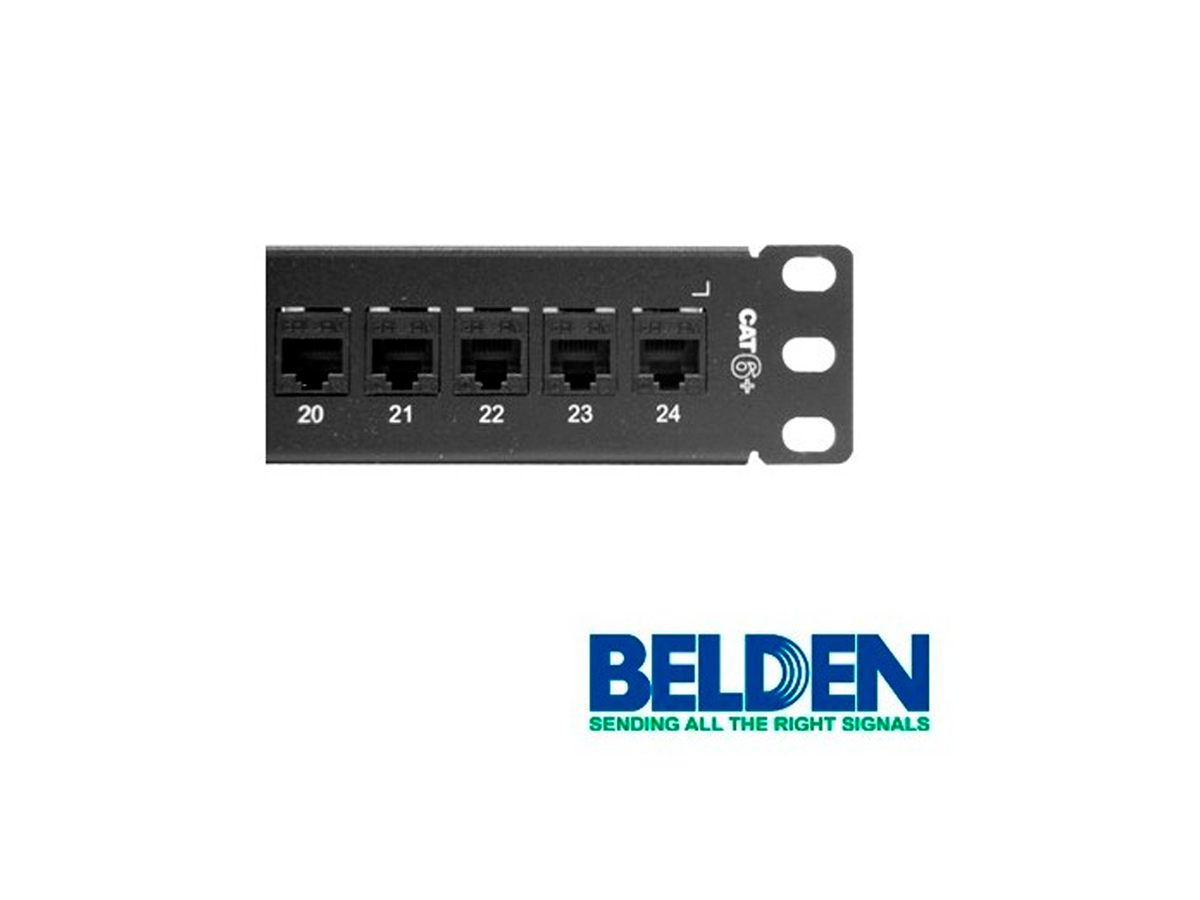 Patch Panel 24 puertos Cat6 Belden AX103253