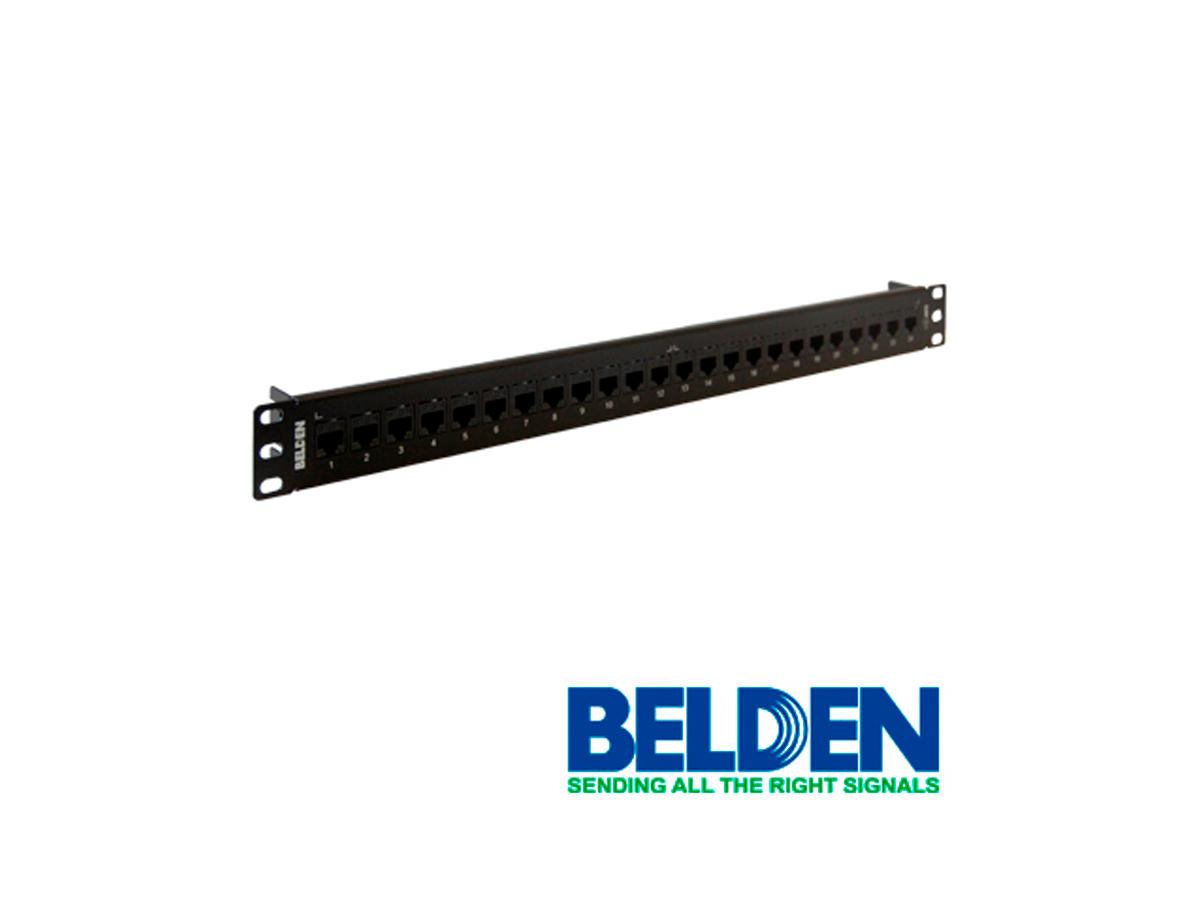 Patch Panel 24 puertos Cat6 Belden AX103253