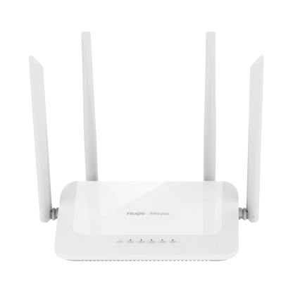 Router inalámbrico Ruijie Wifi Doble Banda / 1 Puerto Wan 10/100 y 3 Puertos Lan / Hasta 1200 Mbps.