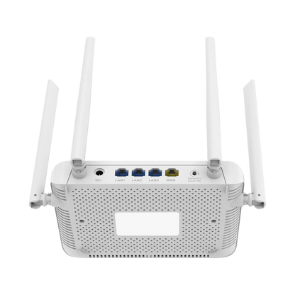 Router inalámbrico Ruijie Wifi Doble Banda / 1 Puerto Wan 10/100 y 3 Puertos Lan / Hasta 1200 Mbps.