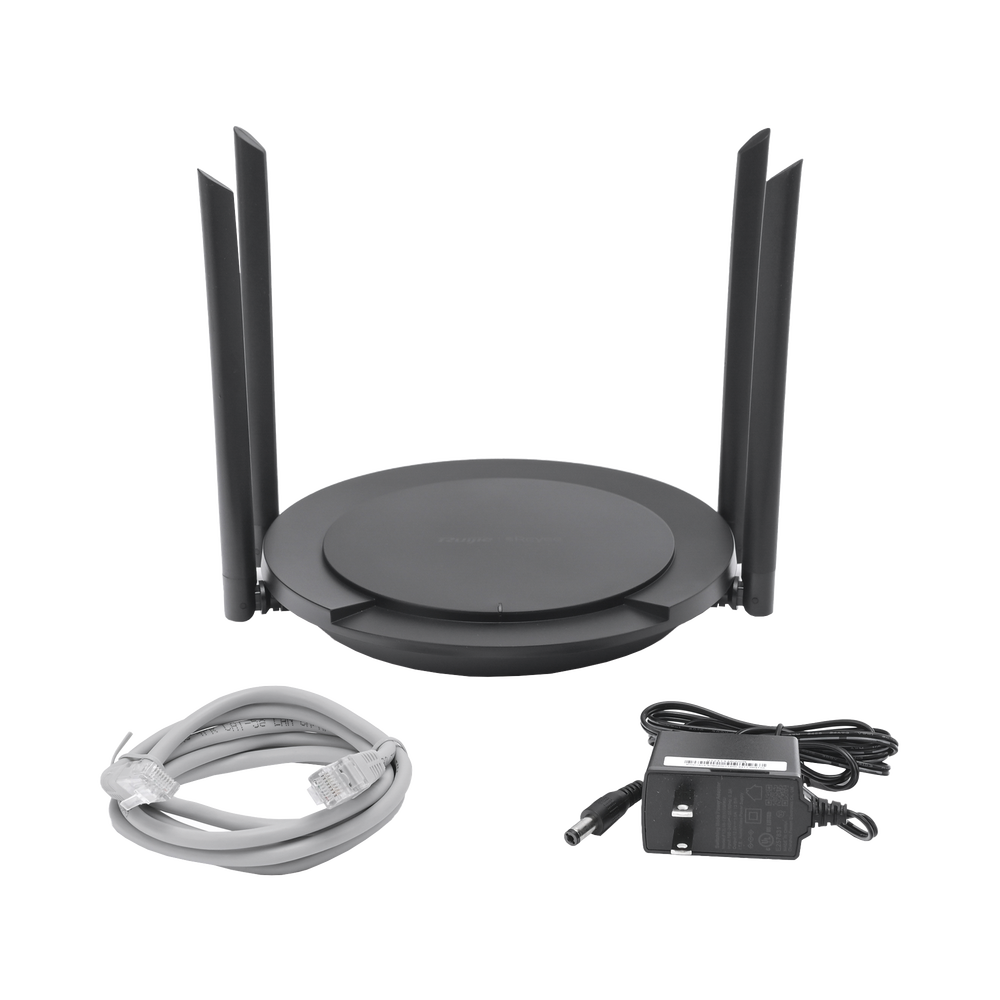 Router Ruijie Inalámbrico / 4 Antenas / 2.4ghz / 300 Mbps / Antenas Externas Omnidireccionales.