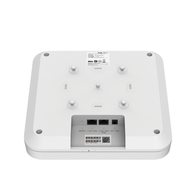 Punto de Acceso Ruijie / Doble Puerto Gigabit 2.5G Wi-Fi 6 / Interior / Hasta 5.9 Gbps /  MU-MIMO 4x4