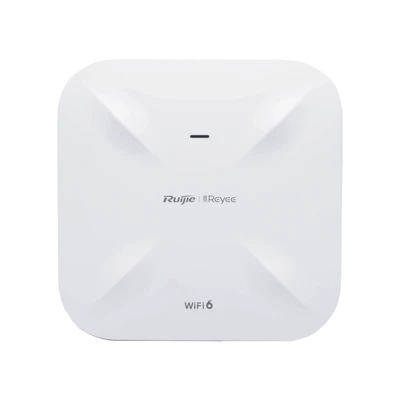Punto de Acceso Ruijie Wi-Fi 6 Industrial para Exterior / 360° / Filtros Anti Interferencia y Auto Optimización