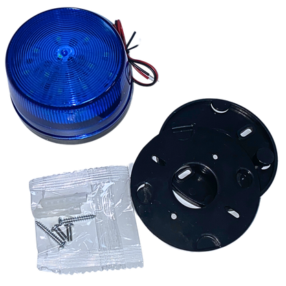 LUZ ESTROBOSCOPICA SKYLINK LED, 12VCD, PARA INTERIOR, COLOR AZUL