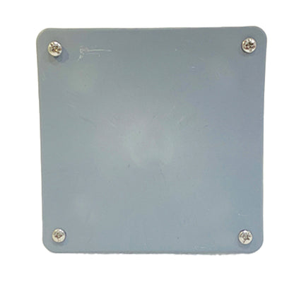 CAJA SKYLINK 4X4X4 DE REGISTRO PVC COLOR GRIS / EXTERIOR /  PESADA